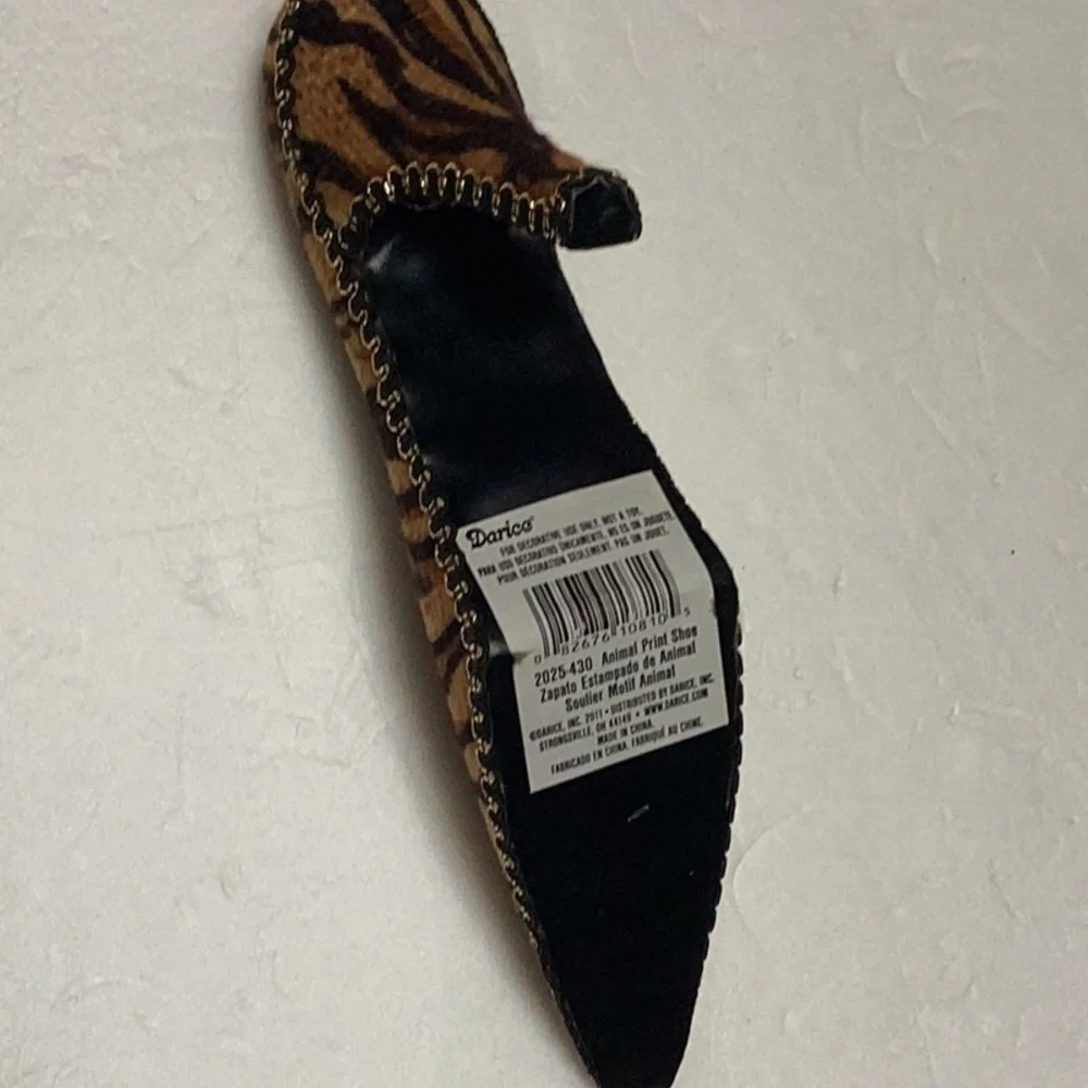 Darice Animal Print Shoe Ring Holder